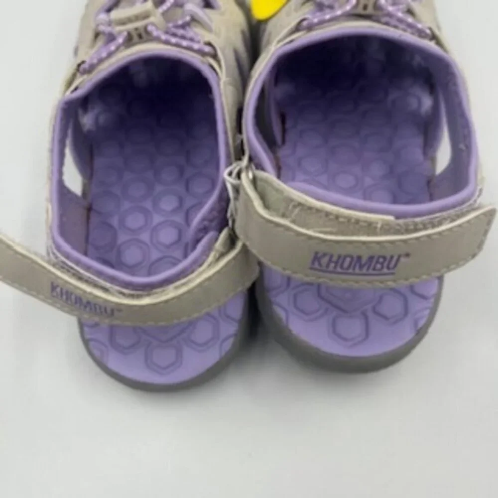 NEW Khombu Active Water Sport Closed Toe Sandals Water Shoes Girls Sz‎ 3 NWT